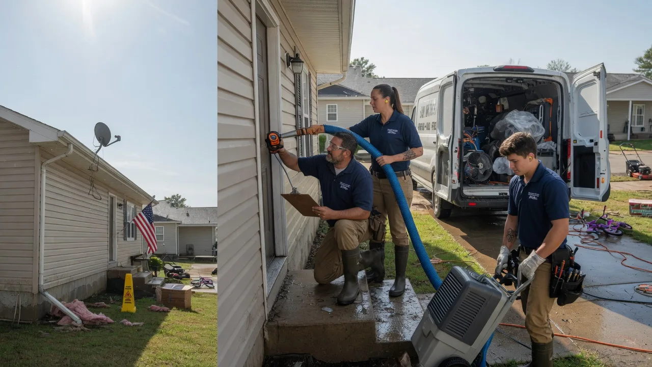 Ceiling Water Damage Restoration in Geneva, IA near me